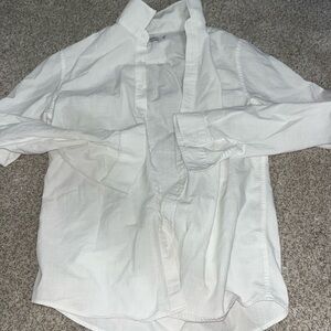 Classic White Men's Shirt